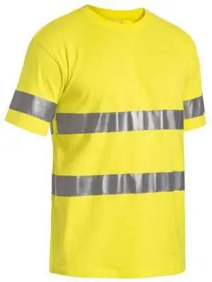 Bisley Workwear 3m Taped Hi Vis Cotton T-shirt Short Sleeve BK1017T Metro Workwear.